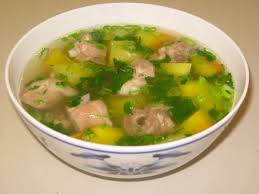 Canh đu đủ