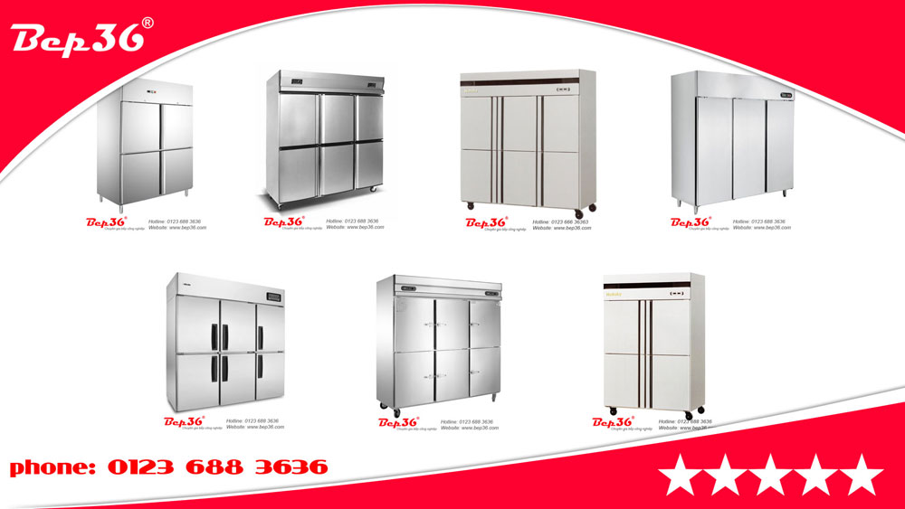 Các dòng tủ lạnh công nghiệp cao cấp phân phối chính hãng bởi Bep36