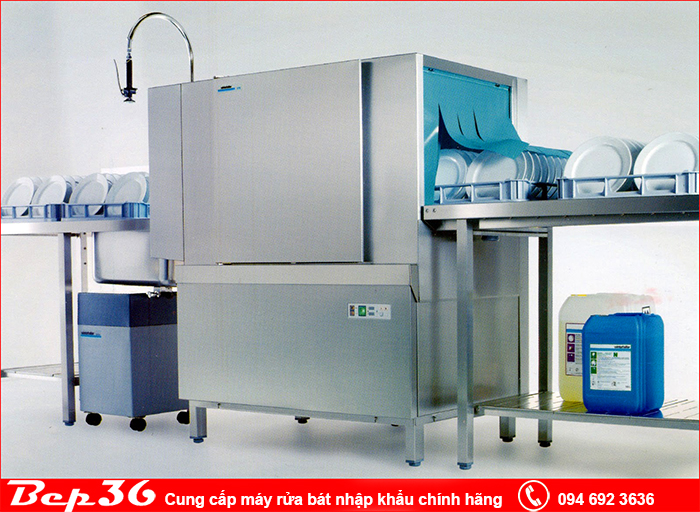 Máy rửa bát công nghiệp được nhập khâu chính hãng từ bep36