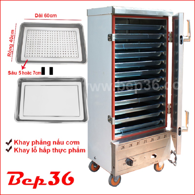 Hình ảnh tủ nấu cơm công nghiệp Bep36