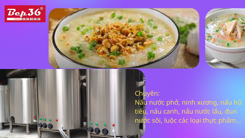 Nồi nấu cháo dinh dướng bằng điện
