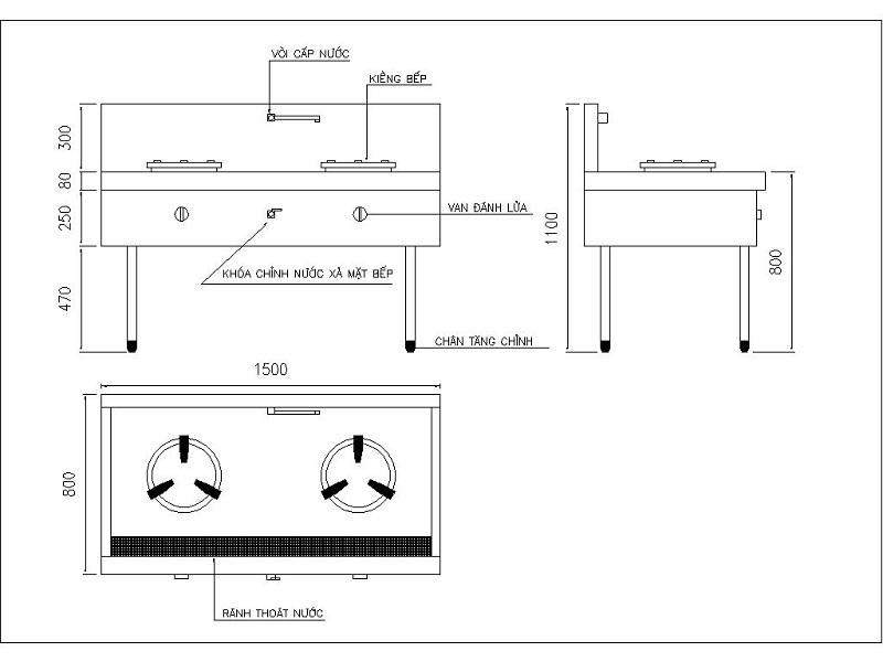 Những bộ phần được Bep36 thiết kế