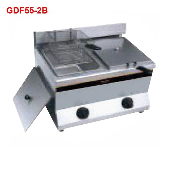 Bếp chiên nhúng đôi dùng gas GDF55-2B