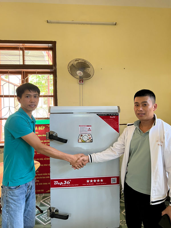 dự án tủ nấu cơm từ thiện cho các điểm trường khó khăn tỉnh Sơn La 5